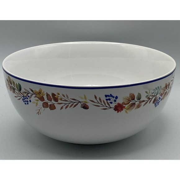 Martha Stewart Other - Martha Stewart Collection Batter Mixing Batter‎ Bowl Blue Orange Fall Foliage 9"